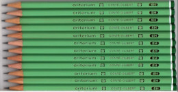 SCOLAIRES RENTREE DES CLASSES 12 CRAYONS GRAPHITE CRITERIUM 550 CONTE GILBERT PAPETERIE COLLEGE CEI CE2 CM1 CM2 MATERNE. - 6-12 Years Old