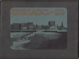 CHICAGO Of The Day - 44 Colored Views Of Chicago - Secession, Art Nouveau - Nordamerika