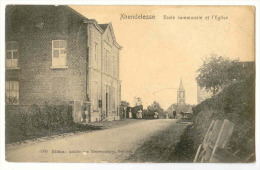 E3184  -  XHENDELESSE  - école Communale Et L'église - Herve