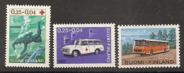 Finland Car Bus MNH - Unused Stamps