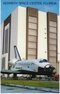 Space Shuttle Columbia At Kennedy Space Center, C1980s Vintage Postcard - Espace