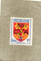 REUNION : Armoiries Du Poitou - Timbre N°952 De France, Surchargé - - Unused Stamps