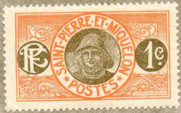 Saint P Et M : Pêcheur - Unused Stamps
