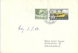 Brief  Basel - Zürich  (Mischfrankatur)        1949 - Covers & Documents