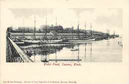 223995-Washington, Tacoma, Water Front, Sailing Ships, Sprouse & Son By C.E. Wheelock No 98 - Tacoma