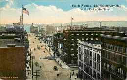 224007-Washington, Tacoma, Pacific Avenue, Bird´s Eye View, Lowman & Hanford No 2079 By Curt Teich No A-48313 - Tacoma