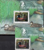 See Gänse 1992 Südafrika Transkei 294+Block 9 O 15€ Vögel Bloque Ms WWF Bloc Philatelic Birds Sheets Bf South Africa RSA - Oblitérés