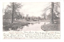 The Pond Greenwich Park South London Used 1903 Early Undivided Back Postcard - Londen - Buitenwijken