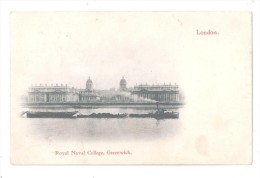 Royal Naval College Greenwich Park South London Used 1905 Early Undivided Back Postcard - Londen - Buitenwijken