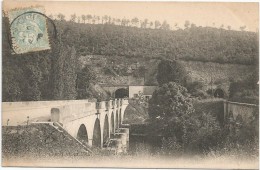 Cp , 89 , ARCY SUR CURE , Ponts Et Tunnels , Voyagée 1906 - Autres & Non Classés