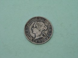 1900 - Penny / KM 17 ( Uncleaned Coin / For Grade, Please See Photo ) !! - Jamaica