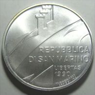 SAN MARINO 1000 Lire 1990 - KM 257 UNC From Divisionale - Argento Silver Zilber Plata Argent - San Marino
