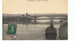 CPA-42-1910-ANDREZIEUX-VU E SUR LA LOIRE-ANIMEE-1 HOMME DANS UNE BARQUE DEVANT- - Andrézieux-Bouthéon