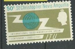140017352  ST CHRISTOPHER  YVERT   Nº    178  */MH - San Cristóbal Y Nieves - Anguilla (...-1980)