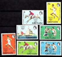 Grenada, 1972, SG 522 - 528, Complete Set, MNH - Grenada (...-1974)