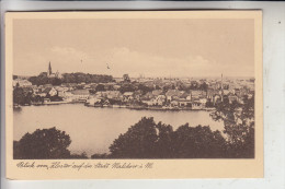 0-2063 MALCHOW, Blick V. Kloster - Neubrandenburg