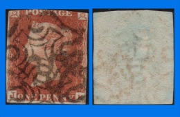 GB 1841-0080, QV 1d Red-Brown J-E Letters SG8, MC Cancel (Spacefiller) - Oblitérés