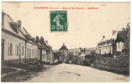 LUCHEUX - 80 - Somme - Rue D'En Haut - Beffroi - Lucheux