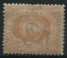 1892 San Marino, Stemma Cent.30 Arancio, Nuovo (*) - Neufs