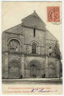 CHATEAUNEUF SUR CHARENTE. - Façade De L'Eglise. Cliché RARE - Chateauneuf Sur Charente