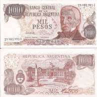 Argentina P304d. 1000 Pesos, Martin / Plaza De Mayo, Buenos Aires - Argentinië