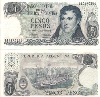 Argentina P294. 5 Pesos, General Belgrano / Monument Of The Flag, Rosario - Argentinien