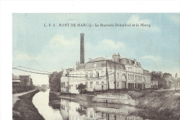 MARCQ EN BAROEUL - AU PONT DE MARCQ - LA BRASSERIE DEBAILLEUL ET LA MARCQ - Marcq En Baroeul