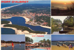 Cp.40 LANDES  " PORT D ALBRET" L Ocean Pont De Juan - Soustons