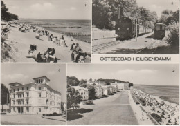 AK Ostseebad Heiligendamm Strand Eisenbahn Molly Sanatorium Haus Berlin Bei Kühlungsborn Bad Doberan Börgerende Rostock - Heiligendamm
