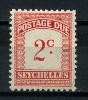 SEYCHELLES    1951     Postage  Due    2c  Scarlet  And  Carmine     MNH - Seychelles (...-1976)