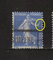 Timbre Semeuse 10 C. Outremer N° 279, Avec Flambeau - Used Stamps