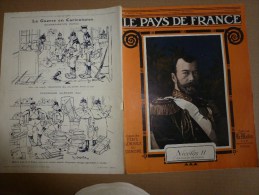 1915 JOURNAL De GUERRE : Les Belges;Argonne;Top-espion Allemand;Le "PRINZ-EITEL-FRIEDRICH";B Osphore ;Roumeli-Hissar - Französisch