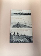 Drage Friedrichstadt Postkarte Ansichtskarte 1911 Elderdeich Sturmflut - Nordfriesland