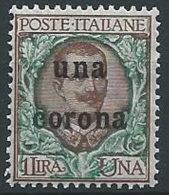 1919 DALMAZIA 1 CORONA MNH ** - ED727-10 - Dalmatia