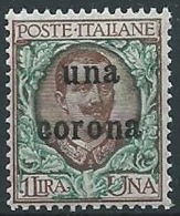 1919 DALMAZIA 1 CORONA MNH ** - ED728-8 - Dalmatië