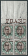 1919 DALMAZIA 1 CORONA QUARTINA MNH ** - ED730 - Dalmatië