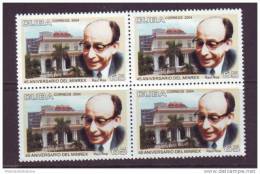2004.107 CUBA 2004 RAUL ROA. MINREX MNH BLOCK - Unused Stamps