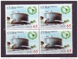 2004.111 CUBA 2004 40 ANIVERSARIO DE LA FUNDACION DEL PARLAMENTO LATIONAMERICANO MNH BLOCK 4 - Unused Stamps