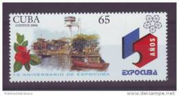 2004.118 CUBA 2004 EXPOCUBA ANIV MNH - Neufs