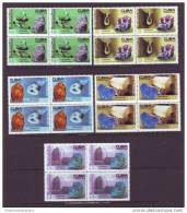 2004.127 CUBA 2004 CUBA MINERALES  JEWERLY URANIO RADIOACTIVIDAD COMPLETE SET MNH BLOCK 4 - Neufs