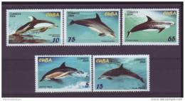 2004.140 CUBA 2004 DOLPHINS FISH DELFINES COMPLETE SET MNH - Ungebraucht