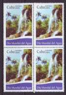 2005.103 CUBA MNH BLOCK 4 2005 WORD WATER DAY. DIA DEL AGUA. - Neufs