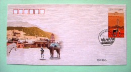 China 2012 FDC Cover - Camels - Brieven En Documenten