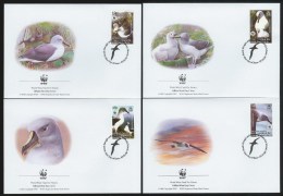 Nat320fb WWF FAUNA VOGELS ALBATROSS BIRDS VÖGEL AVES OISEAUX SOUTH GEORGIA & THE SOUTH SANDWICH ISLANDS  2003 FDC´s - FDC