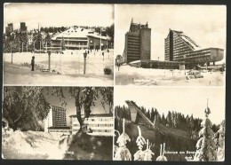 OBERHOF Thüringen Oberer Hof Interhotel PANORAMA Schanze Rennsteig Karte 1974 Gelaufen 2014 - Oberhof