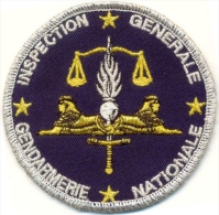 Inspection Générale De La Gendarmerie Nationale - Agréé DGGN Au Dos - Police & Gendarmerie