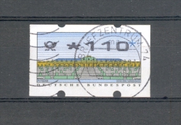 1999 N° 3 CORS * 1 1 0 *  DOS N° 1910 OBLITÉRÉ  ZUM BZ 74 HEILBRONN - Rolstempels