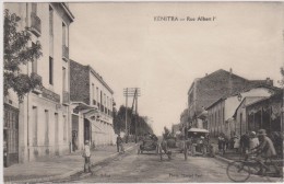 AFRIQUE,AFRICA,MAROC,MORO CCO,MARRUECOS,KENITRA EN 1925,prés RABAT,port Lyautey,gharb Charda Beni Hssen,rue Albert 1er - Rabat