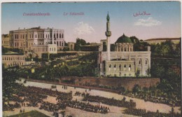 TURQUIE,TURKEY,TURKISH,TU RKIYE,EMPIRE OTTOMAN,CONSTANTINOPLE EN 1900,ISTANBUL,belle Vue,SELAMLIK,militaire - Turkey