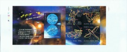 NORTH KOREA 2014 THE MILKY WAY GALAXY STAMP STRIP IMPERFORATED - Astrology
